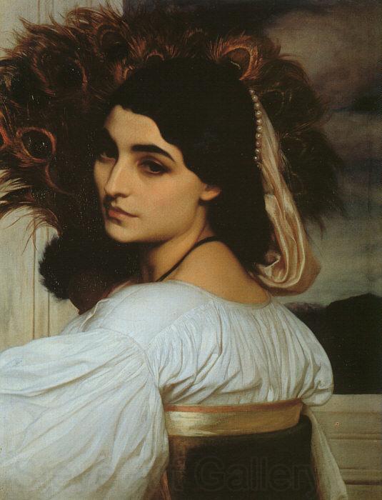 Lord Frederic Leighton Pavonia Germany oil painting art